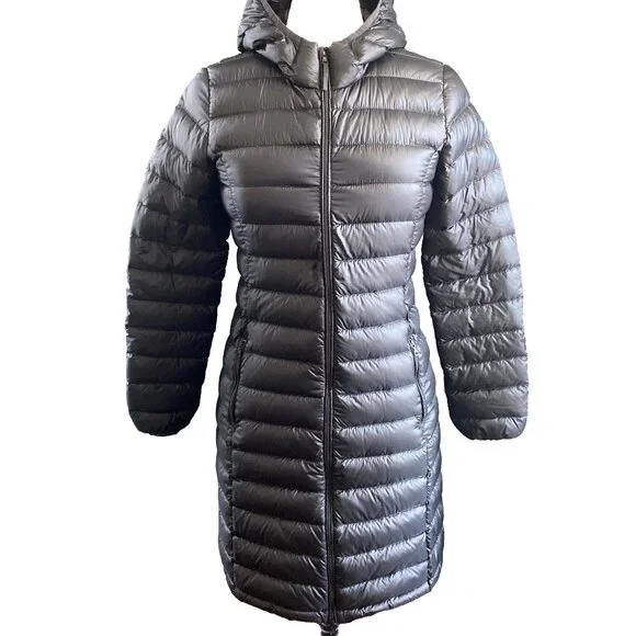 TNA Jackets Coats Aritzia Tna Botanie Size Small Puffer Coat Down Filled Black Packable Poshmark